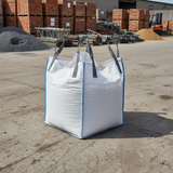 FIBC Bulk Bag Vented White - 85x85x87cm