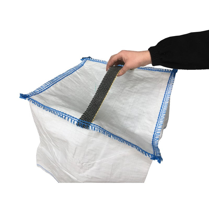 Mini FIBC Bulk Bag Plain White - 50x50x50cm